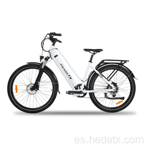 Cómoda bicicleta urbana eléctrica